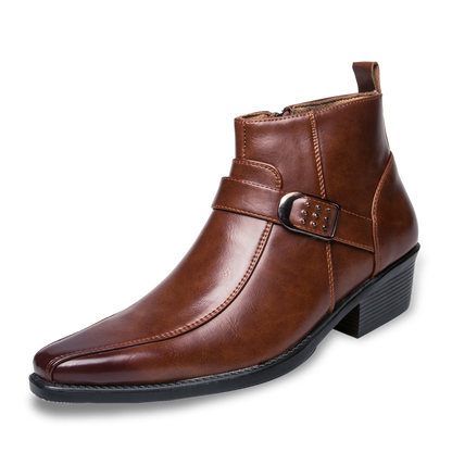Bottes Chelsea Homme Cuir Noir Élégant - BerlinGlamour