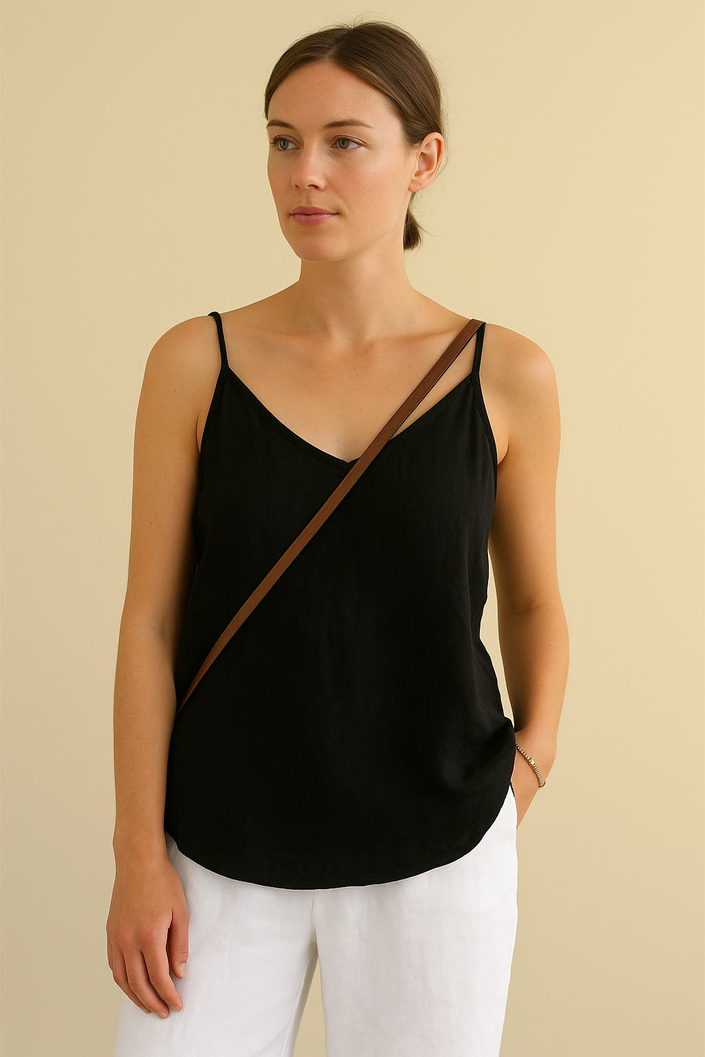 Débardeur Femme Slim Fit Bleu Marine
