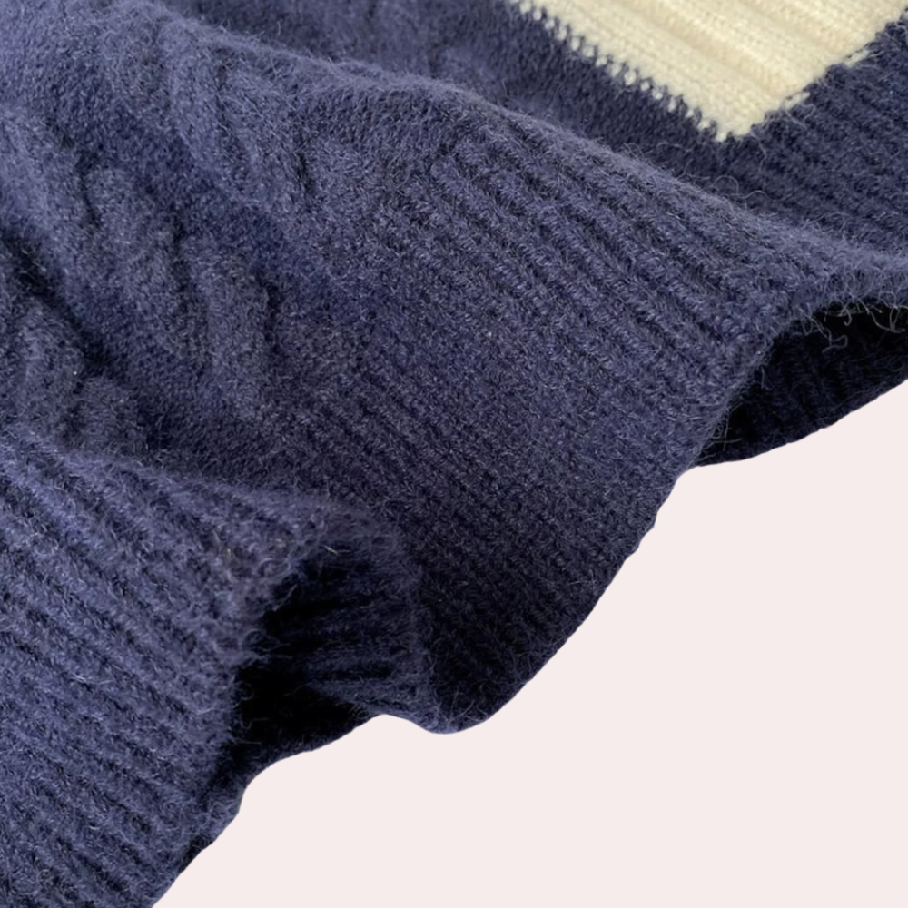 CURTIS - Pull Tricoté Chaud pour Hommes