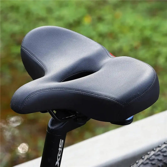 Selle de vélo confortable imperméable avec suspension intégrée - luxestyle