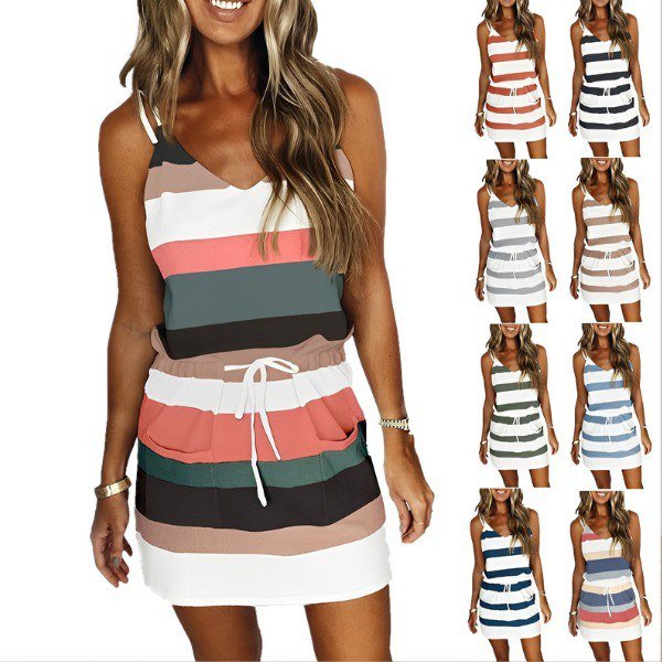 Robe Plage Légère et Décontractée pour Femme - PanierRoyale