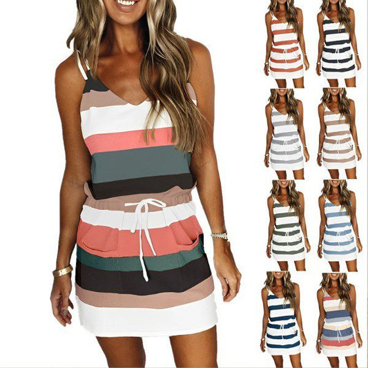 Robe Plage Légère et Décontractée pour Femme - PanierRoyale