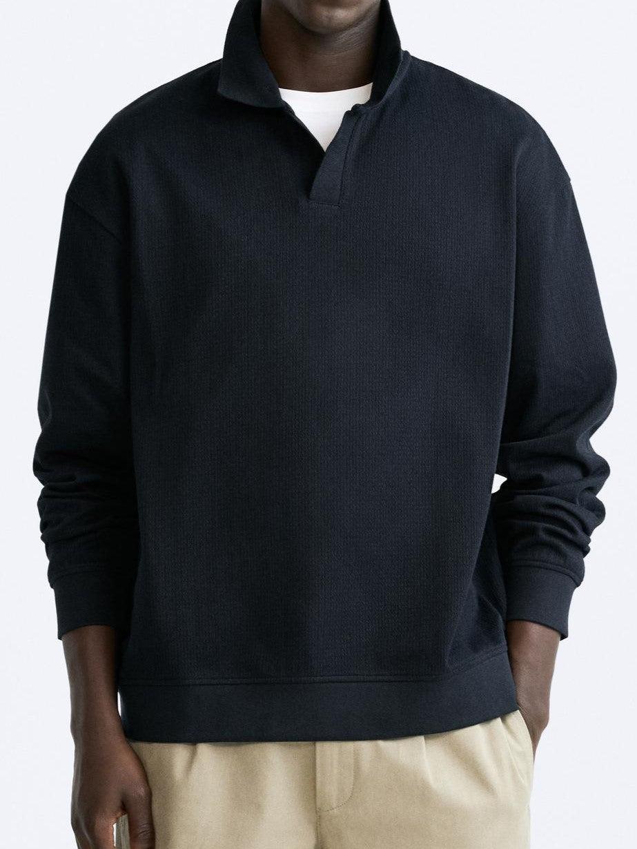 Pull Beige Col Rond Élégant et Décontracté
