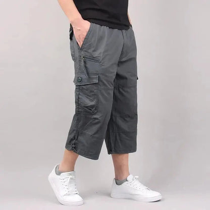 Pantalon Cargo Léger avec Poches Multiples