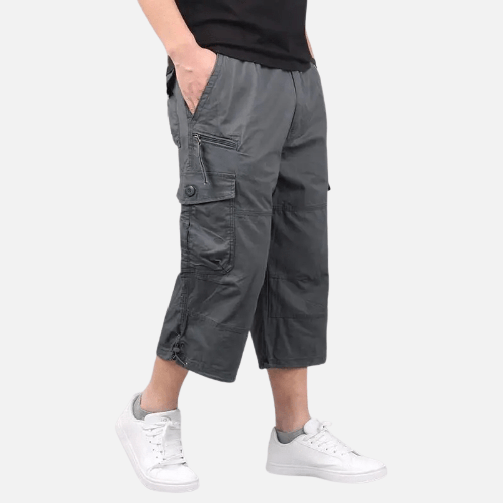 Pantalon Cargo Léger avec Poches Multiples - luxestyle