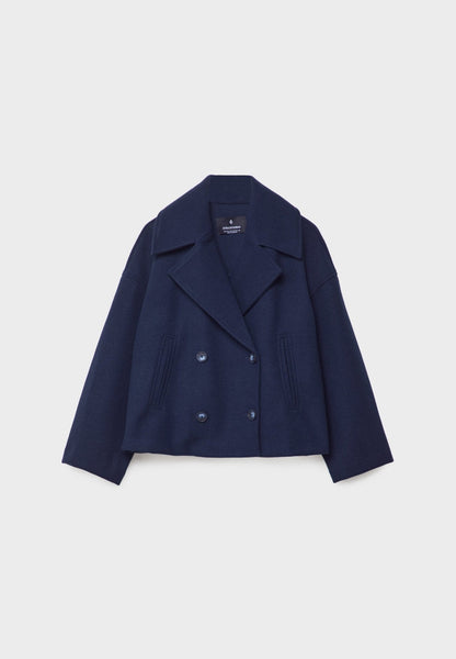 Veste Courte Décontractée Avec Détails Boutonnés Pour Femme | Automne