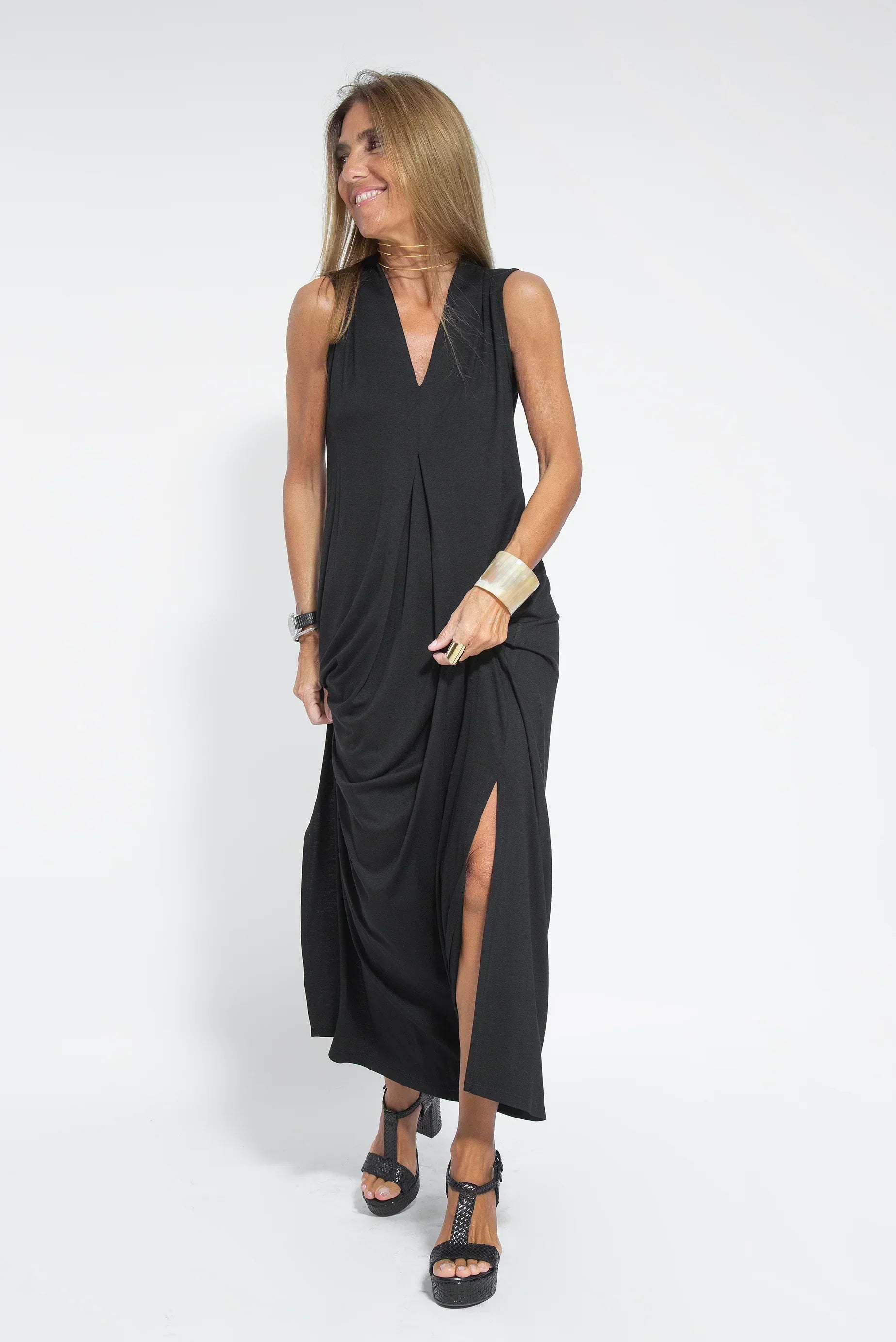 Robe Femme Coton Doux et Confortable avec Gilet - PanierRoyale
