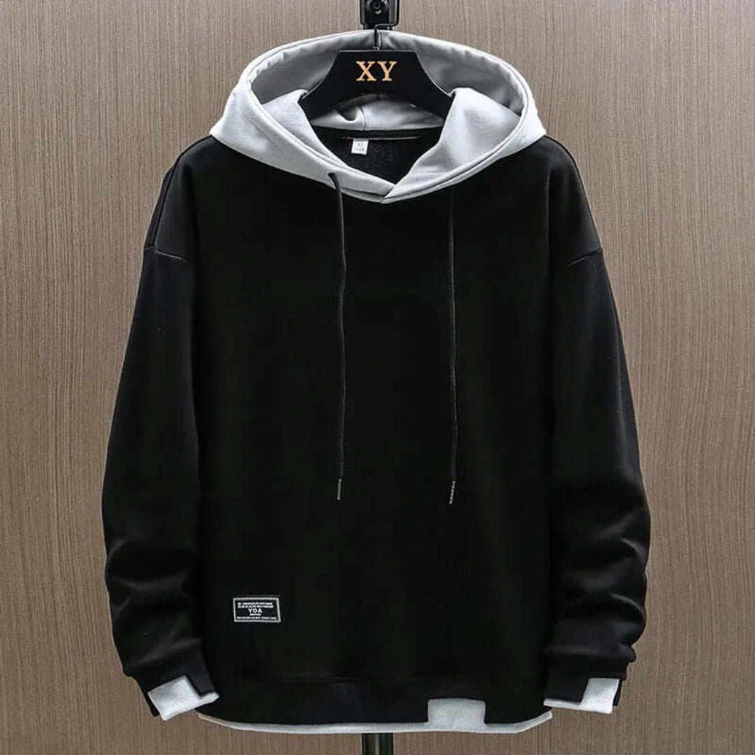 Sweat à Capuche Homme Grande Taille avec Cordon