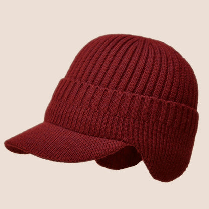 Bonnet Hiver Chaud et Doux avec Cache-Oreilles