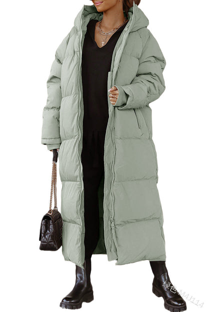 Parka Femme Longue Capuche Étanche et Chaude