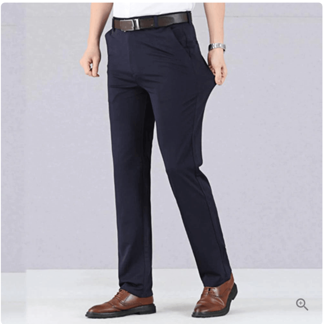 Pantalon Décontracté avec Poches Latérales - PanierRoyale
