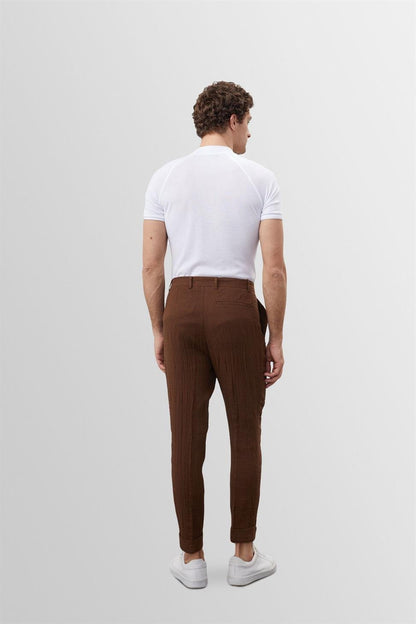 T-Shirt Homme Slim Fit Blanc Coton Classique