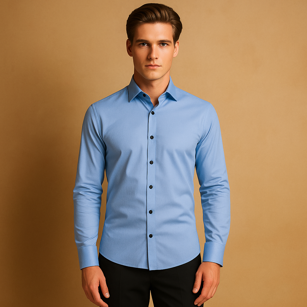 Chemise Homme Stretch Coupe Slim Confort Moderne