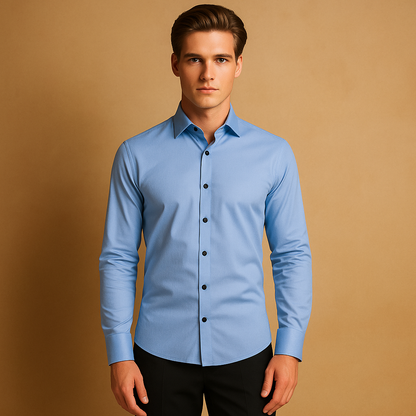 Chemise Homme Stretch Coupe Slim Confort Moderne