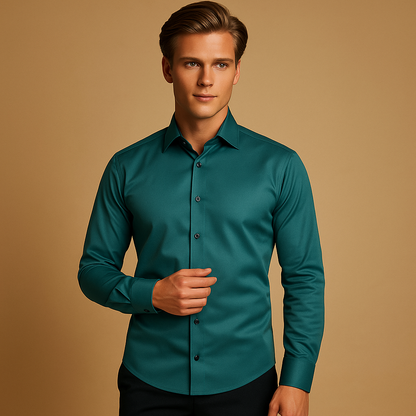 Chemise Homme Stretch Coupe Slim Confort Moderne