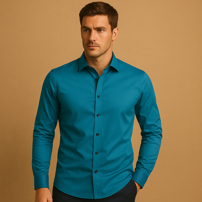 Chemise Homme Stretch Coupe Slim Confort Moderne