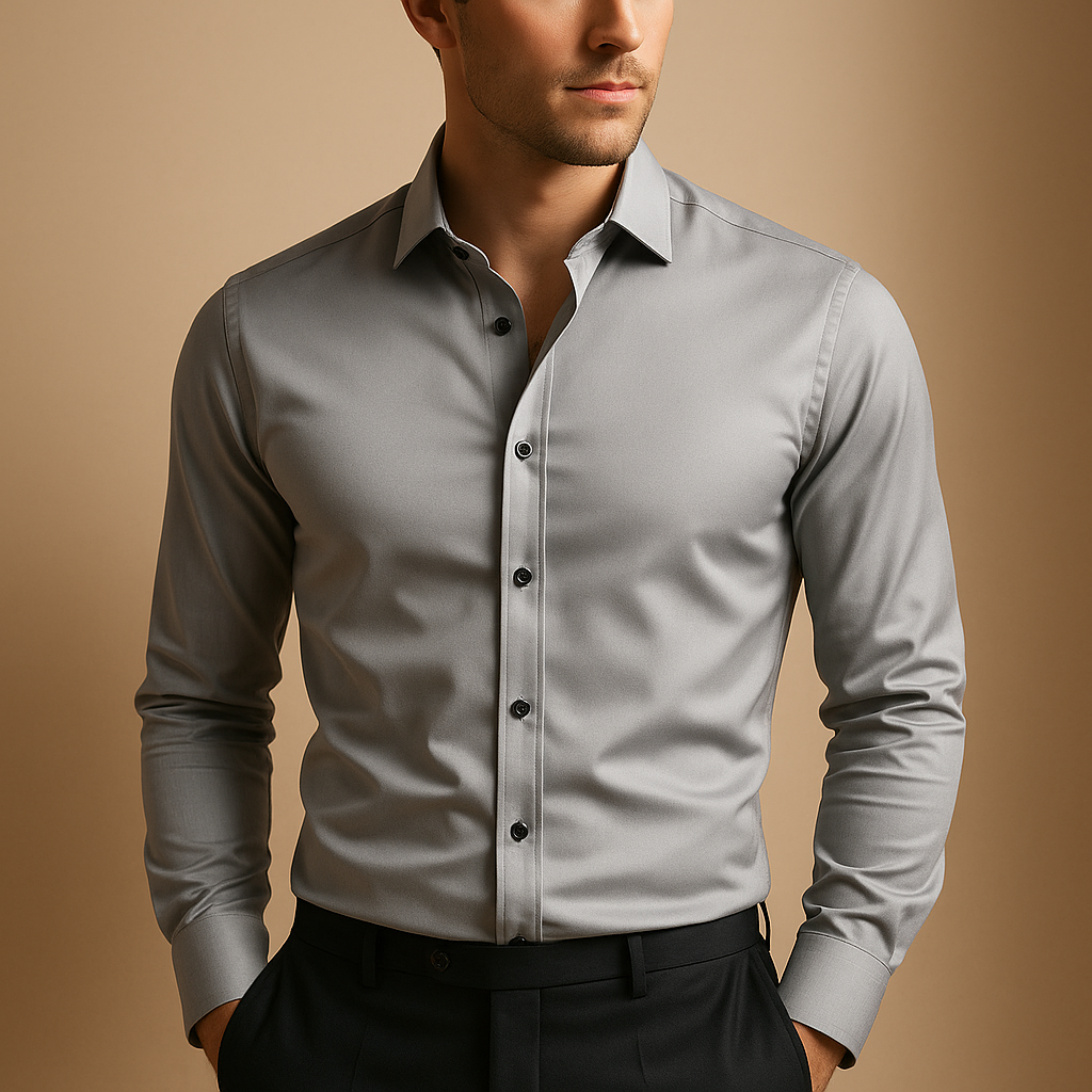 Chemise Homme Stretch Coupe Slim Confort Moderne