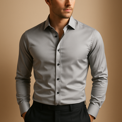 Chemise Homme Stretch Coupe Slim Confort Moderne