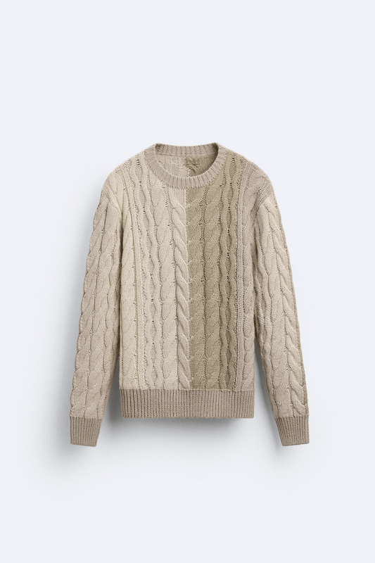 Pull en maille à pompons, classique et élégant - BerlinGlamour