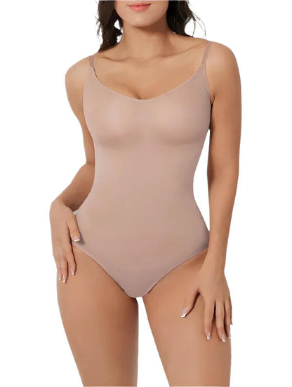 Maillot de Bain Femme Une-Pièce Élégant avec Bretelles Réglables