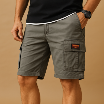 Pantalon Chino Court Multi-Poches Décontracté