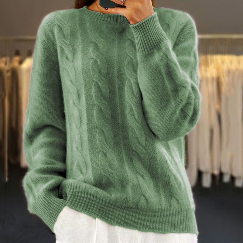 Pull femme en laine mérinos douce et élégante