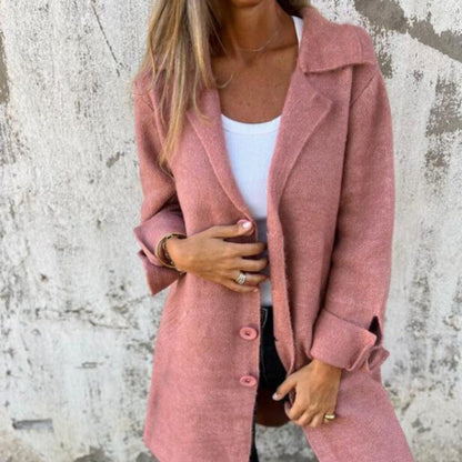 Manteau Femme Hiver Laine Doux et Chic