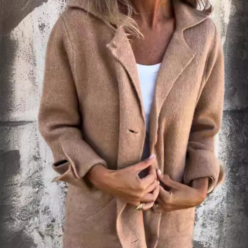 Manteau Femme Hiver Laine Doux et Chic - PanierRoyale