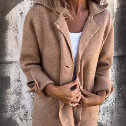 Manteau Femme Hiver Laine Doux et Chic - PanierRoyale