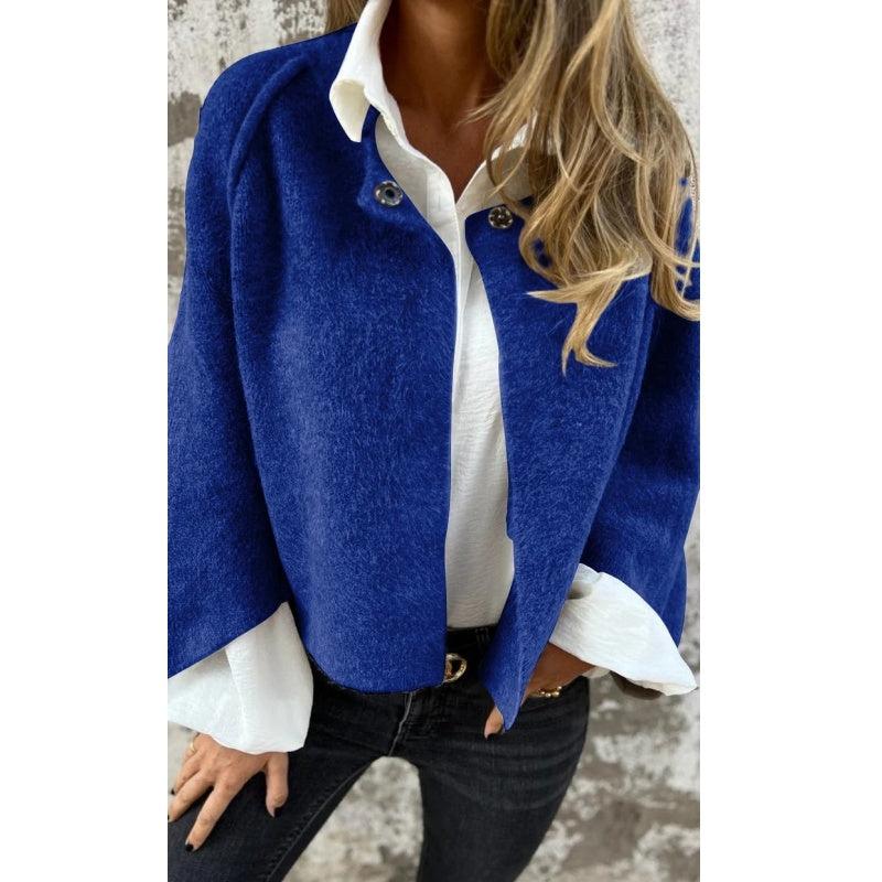 Veste Femme Hivernale en Laine Douce Beige