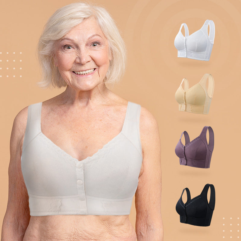 Soutien-gorge Femme Sans Armature Fermeture Frontale Confort Respirant