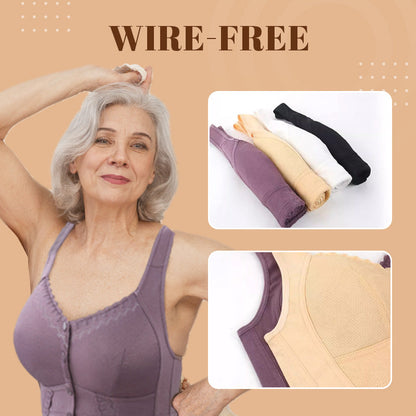 Soutien-gorge Femme Sans Armature Fermeture Frontale Confort Respirant