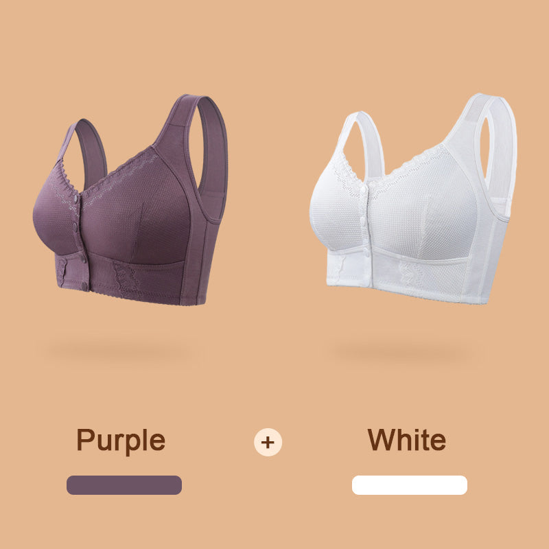 Soutien-gorge Femme Sans Armature Fermeture Frontale Confort Respirant