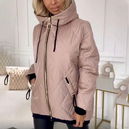Veste Polaire Femme à Capuche Douce et Chaude pour Tous les Jours - PanierRoyale