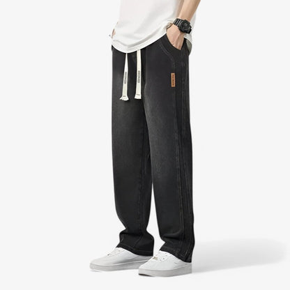 Pantalon Jean Taille Relaxe et Confortable - PanierRoyale