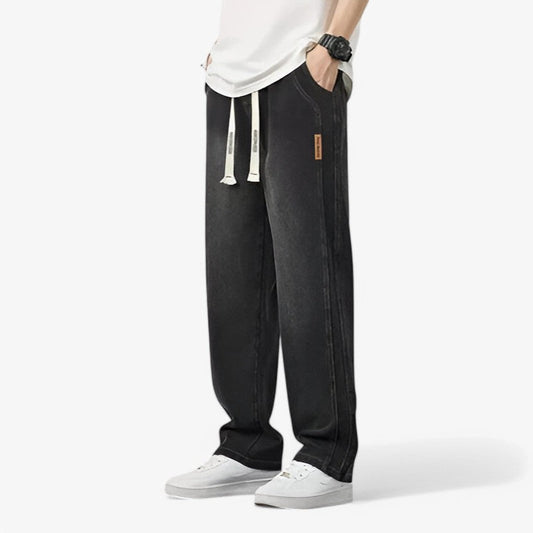Pantalon Jean Taille Relaxe et Confortable - PanierRoyale