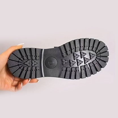 Mocassins Femme Semelle Épaisse Confortable Coupe Décontractée
