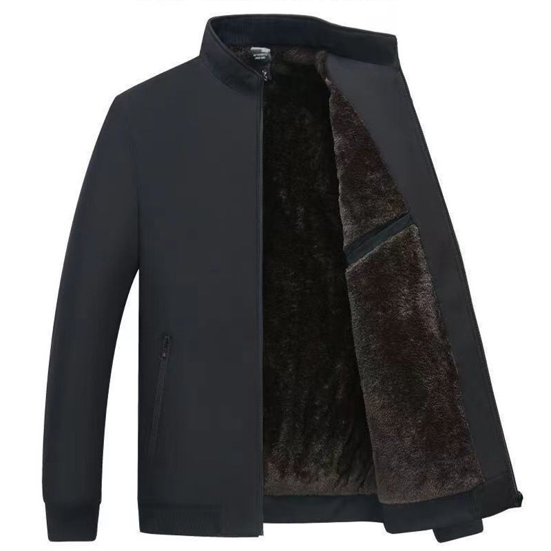 Veste Homme Thermique Imperméable Coupe-Vent Coupe Ajustée