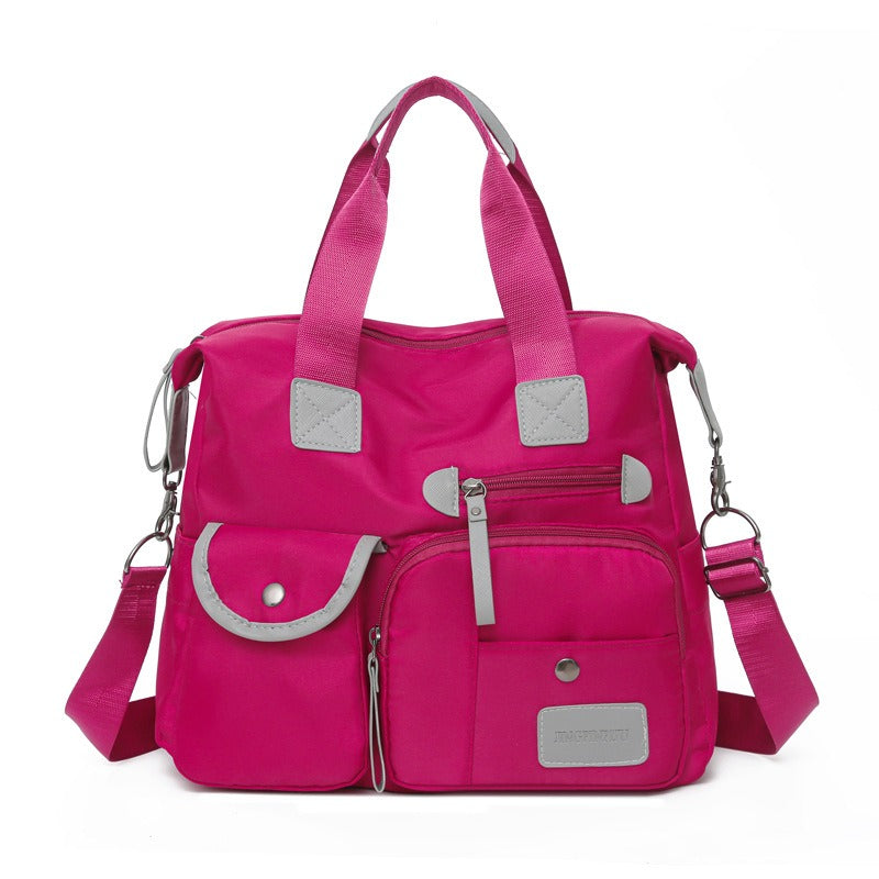 Sac tote Femme Nylon Imperméable avec Bandoulière Ajustable