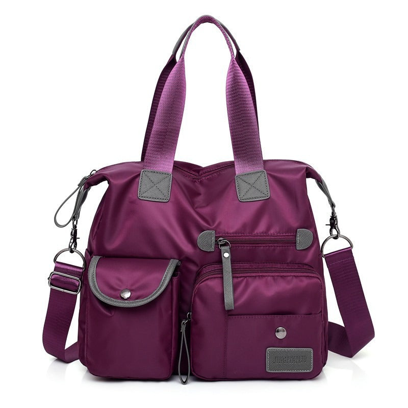 Sac tote Femme Nylon Imperméable avec Bandoulière Ajustable