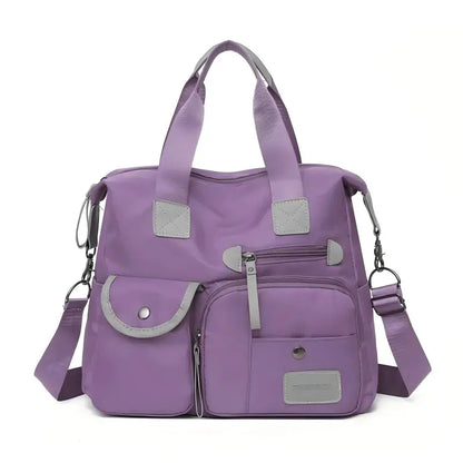 Sac tote Femme Nylon Imperméable avec Bandoulière Ajustable - PanierRoyale