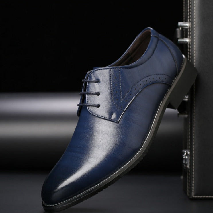 Chaussures Mariage Homme Classiques en Cuir pour Cérémonie