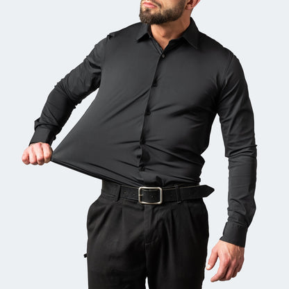 Chemise Homme Taille Slim pour Bureau et Quotidien