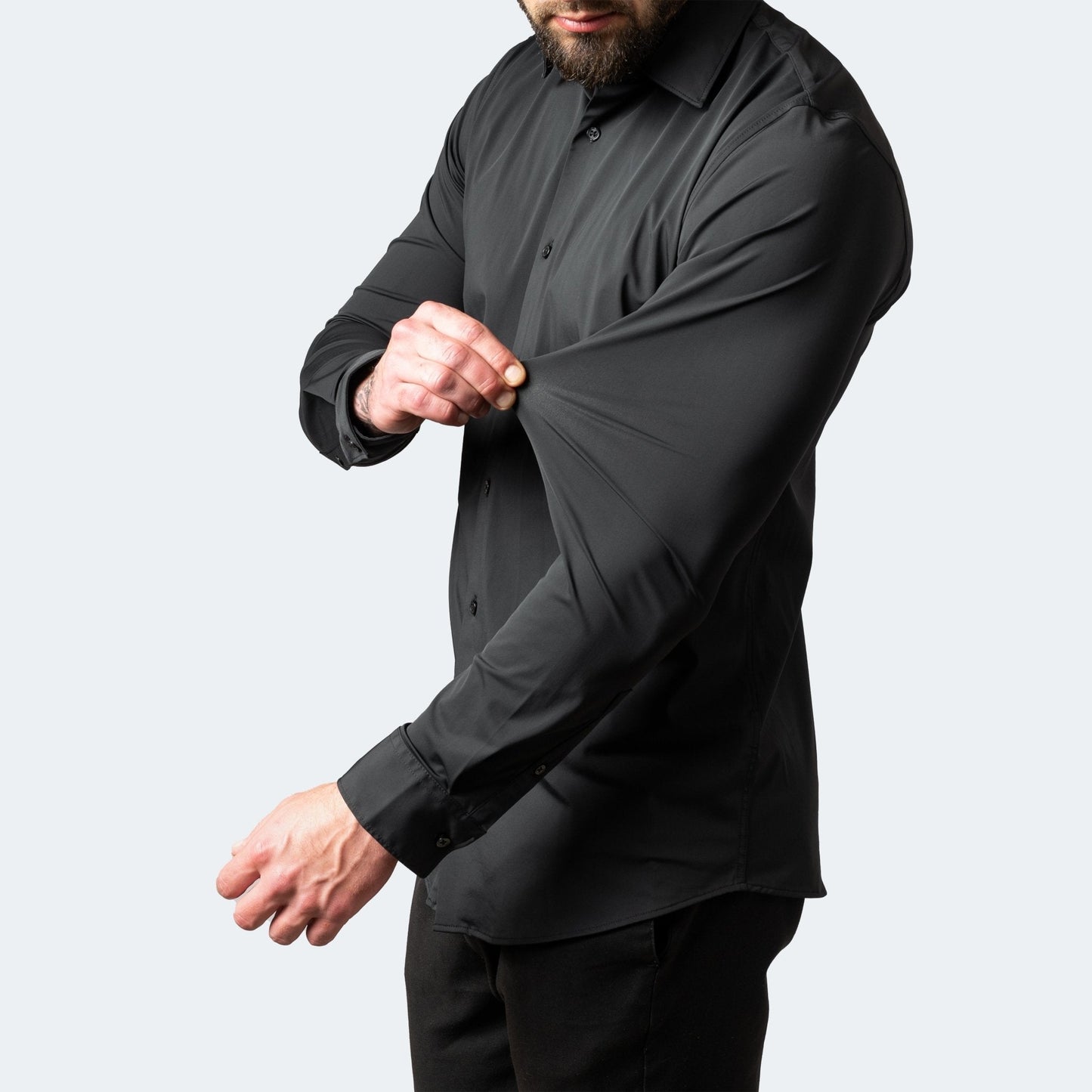 Chemise Homme Taille Slim pour Bureau et Quotidien