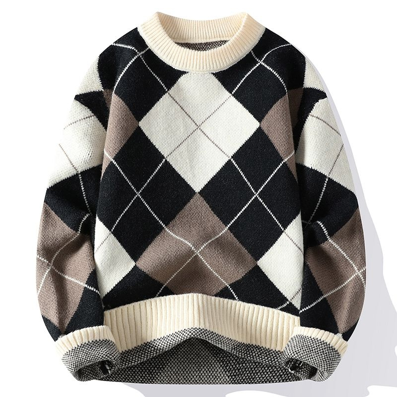 Pull Homme Hiver Élégant - Tricot Chic avec Motif Câblé - PanierRoyale