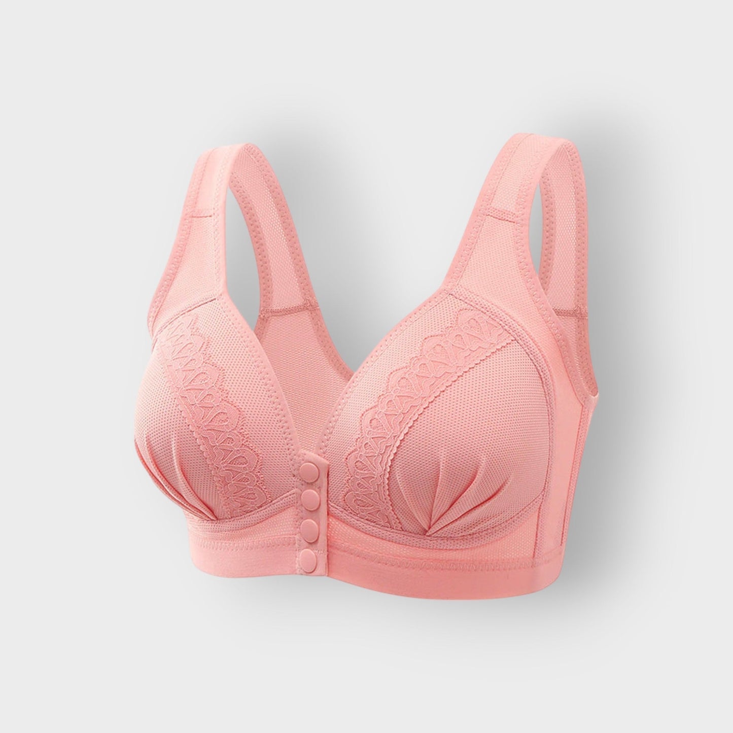 Soutien-gorge Femme Coton Confort Fermeture Avant Maintien Naturel