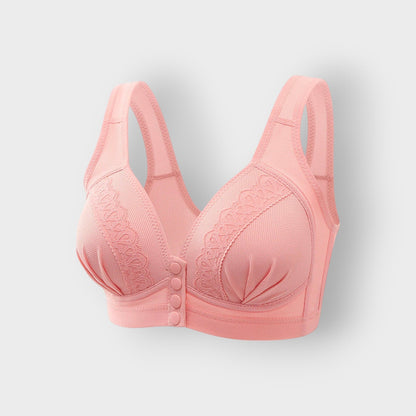 Soutien-gorge Femme Coton Confort Fermeture Avant Maintien Naturel