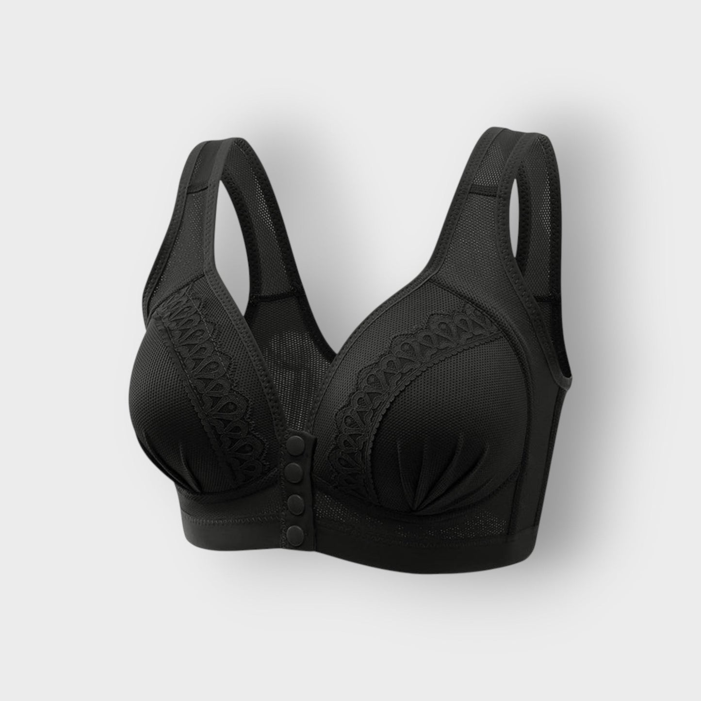Soutien-gorge Femme Coton Confort Fermeture Avant Maintien Naturel