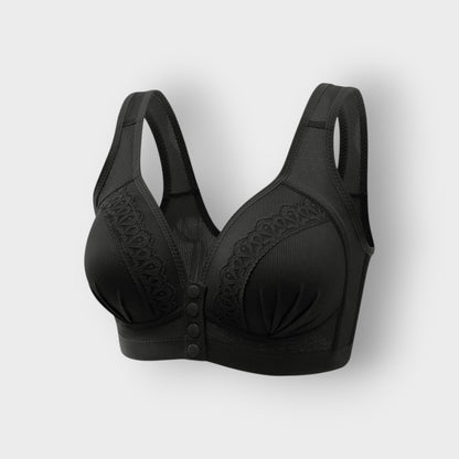Soutien-gorge Femme Coton Confort Fermeture Avant Maintien Naturel