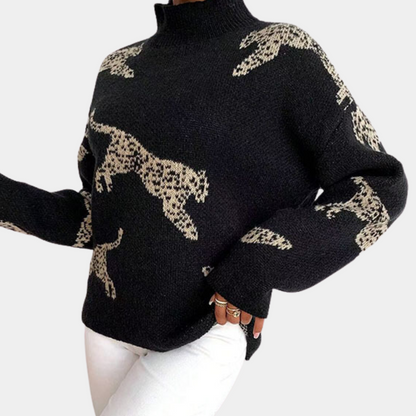 PRISCILA - Pull Tricoté à la mode pour Femmes